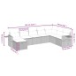 vidaXL 8-tlg. Garten-Sofagarnitur mit Kissen Beige Poly Rattan vidaXL 8-tlg. Garten-Sofagarnitur mit Kissen Beige Poly Rattan