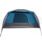 vidaXL Campingzelt mit Vorzelt 4 Personen Blau Wasserdicht vidaXL Campingzelt mit Vorzelt 4 Personen Blau Wasserdicht
