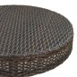 3-tlg. Gartenbar-Set Poly Rattan Braun 3-tlg. Gartenbar-Set Poly Rattan Braun