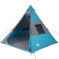 vidaXL Tipi-Campingzelt 7 Personen Blau Wasserdicht vidaXL Tipi-Campingzelt 7 Personen Blau Wasserdicht