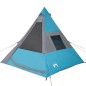 vidaXL Tipi-Campingzelt 7 Personen Blau Wasserdicht vidaXL Tipi-Campingzelt 7 Personen Blau Wasserdicht