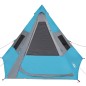 vidaXL Tipi-Campingzelt 7 Personen Blau Wasserdicht vidaXL Tipi-Campingzelt 7 Personen Blau Wasserdicht