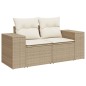 vidaXL 9-tlg. Garten-Sofagarnitur mit Kissen Beige Poly Rattan vidaXL 9-tlg. Garten-Sofagarnitur mit Kissen Beige Poly Rattan