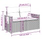 vidaXL 5-tlg. Garten-Sofagarnitur mit Kissen Beige Poly Rattan vidaXL 5-tlg. Garten-Sofagarnitur mit Kissen Beige Poly Rattan