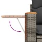 vidaXL 6-tlg. Garten-Sofagarnitur mit Kissen Grau Poly Rattan vidaXL 6-tlg. Garten-Sofagarnitur mit Kissen Grau Poly Rattan