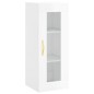 Highboard Hochglanz-Weiß 34,5x34x180 cm Holzwerkstoff Highboard Hochglanz-Weiß 34,5x34x180 cm Holzwerkstoff