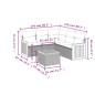 vidaXL 6-tlg. Garten-Sofagarnitur mit Kissen Schwarz Poly Rattan vidaXL 6-tlg. Garten-Sofagarnitur mit Kissen Schwarz Poly Rattan
