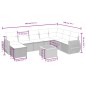 vidaXL 9-tlg. Garten-Sofagarnitur mit Kissen Beige Poly Rattan vidaXL 9-tlg. Garten-Sofagarnitur mit Kissen Beige Poly Rattan