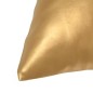 vidaXL Kissen-Set 2 Stk. PU 60 x 60 cm Golden vidaXL Kissen-Set 2 Stk. PU 60 x 60 cm Golden