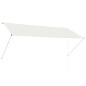 vidaXL Einziehbare Markise 300×150 cm Creme vidaXL Einziehbare Markise 300×150 cm Creme