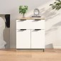 vidaXL Sideboard Weiß und Sonoma-Eiche 60x30x70 cm Holzwerkstoff vidaXL Sideboard Weiß und Sonoma-Eiche 60x30x70 cm Holzwerkstoff