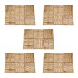 vidaXL Terrassenfliesen 30 Stk. 50×50 cm Holz Braun vidaXL Terrassenfliesen 30 Stk. 50×50 cm Holz Braun