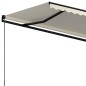 vidaXL Markise Manuell Einziehbar 400x350 cm Creme vidaXL Markise Manuell Einziehbar 400x350 cm Creme