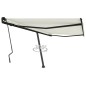 vidaXL Standmarkise Manuell Einziehbar 450x300 cm Creme vidaXL Standmarkise Manuell Einziehbar 450x300 cm Creme