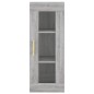Highboard Grau Sonoma 34,5x34x180 cm Holzwerkstoff Highboard Grau Sonoma 34,5x34x180 cm Holzwerkstoff