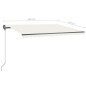 vidaXL Standmarkise Manuell Einziehbar 450x300 cm Creme vidaXL Standmarkise Manuell Einziehbar 450x300 cm Creme
