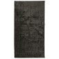 vidaXL Teppich ISTAN Hochflor Glänzend Anthrazit 80x150 cm vidaXL Teppich ISTAN Hochflor Glänzend Anthrazit 80x150 cm