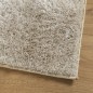 vidaXL Teppich ISTAN Hochflor Glänzend Beige 80x150 cm vidaXL Teppich ISTAN Hochflor Glänzend Beige 80x150 cm