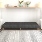 vidaXL Schlafsofa 2-Sitzer Dunkelgrau Stoff vidaXL Schlafsofa 2-Sitzer Dunkelgrau Stoff