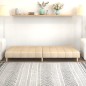 vidaXL Schlafsofa 2-Sitzer Creme Stoff vidaXL Schlafsofa 2-Sitzer Creme Stoff