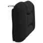 vidaXL Kopfteil-Kissen Schwarz 80 cm Stoff