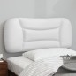 vidaXL Kopfteil-Kissen Weiß 80 cm Kunstleder