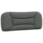 vidaXL Kopfteil-Kissen Dunkelgrau 100 cm Stoff vidaXL Kopfteil-Kissen Dunkelgrau 100 cm Stoff