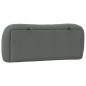 vidaXL Kopfteil-Kissen Dunkelgrau 100 cm Stoff vidaXL Kopfteil-Kissen Dunkelgrau 100 cm Stoff