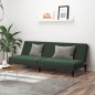 vidaXL Schlafsofa 2-Sitzer Dunkelgrün Samt vidaXL Schlafsofa 2-Sitzer Dunkelgrün Samt