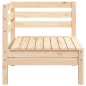 vidaXL Garten-Ecksofa Massivholz Kiefer vidaXL Garten-Ecksofa Massivholz Kiefer
