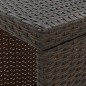 5-tlg. Gartenbar-Set mit Kissen Poly Rattan Braun 5-tlg. Gartenbar-Set mit Kissen Poly Rattan Braun