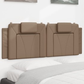 vidaXL Kopfteil-Kissen Cappuccino-Braun 120 cm Kunstleder