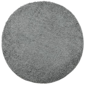 vidaXL Teppich Shaggy Hochflor Modern Grün Ø 280 cm