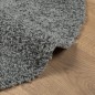 vidaXL Teppich Shaggy Hochflor Modern Grün Ø 280 cm