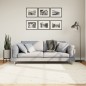 vidaXL Teppich Shaggy Hochflor Modern Creme 200x200 cm vidaXL Teppich Shaggy Hochflor Modern Creme 200x200 cm