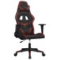 vidaXL Gaming-Stuhl mit Massagefunktion Schwarz und Weinrot Kunstleder vidaXL Gaming-Stuhl mit Massagefunktion Schwarz und Weinrot Kunstleder