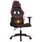 vidaXL Gaming-Stuhl mit Massagefunktion Schwarz und Weinrot Kunstleder vidaXL Gaming-Stuhl mit Massagefunktion Schwarz und Weinrot Kunstleder