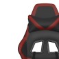 vidaXL Gaming-Stuhl mit Massagefunktion Schwarz und Weinrot Kunstleder vidaXL Gaming-Stuhl mit Massagefunktion Schwarz und Weinrot Kunstleder
