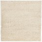 vidaXL Teppich Shaggy Hochflor Modern Golden 120x120 cm vidaXL Teppich Shaggy Hochflor Modern Golden 120x120 cm