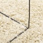 vidaXL Teppich Shaggy Hochflor Modern Golden 120x120 cm vidaXL Teppich Shaggy Hochflor Modern Golden 120x120 cm