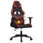 vidaXL Gaming-Stuhl mit Massagefunktion Schwarz und Rot Kunstleder vidaXL Gaming-Stuhl mit Massagefunktion Schwarz und Rot Kunstleder
