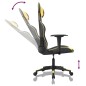 vidaXL Gaming-Stuhl mit Massagefunktion Schwarz & Golden Kunstleder vidaXL Gaming-Stuhl mit Massagefunktion Schwarz & Golden Kunstleder