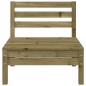 vidaXL Gartensofas ohne Armlehnen 2 Stk. Kiefernholz Imprägniert vidaXL Gartensofas ohne Armlehnen 2 Stk. Kiefernholz Imprägniert