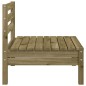 vidaXL Gartensofas ohne Armlehnen 2 Stk. Kiefernholz Imprägniert vidaXL Gartensofas ohne Armlehnen 2 Stk. Kiefernholz Imprägniert