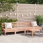 vidaXL Gartensofas ohne Armlehnen 4 Stk. Massivholz Douglasie vidaXL Gartensofas ohne Armlehnen 4 Stk. Massivholz Douglasie