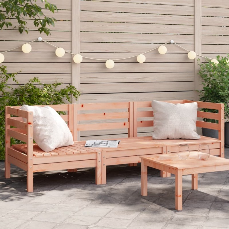 vidaXL Gartensofa 3-Sitzer Massivholz Douglasie vidaXL Gartensofa 3-Sitzer Massivholz Douglasie