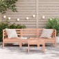 vidaXL Gartensofa 3-Sitzer Massivholz Douglasie vidaXL Gartensofa 3-Sitzer Massivholz Douglasie