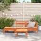 vidaXL Gartensofa 3-Sitzer Wachsbraun Massivholz Kiefer vidaXL Gartensofa 3-Sitzer Wachsbraun Massivholz Kiefer