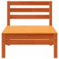 vidaXL Gartensofa 3-Sitzer Wachsbraun Massivholz Kiefer vidaXL Gartensofa 3-Sitzer Wachsbraun Massivholz Kiefer