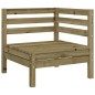 vidaXL Gartensofa 2-Sitzer mit Hocker Kiefernholz Imprägniert vidaXL Gartensofa 2-Sitzer mit Hocker Kiefernholz Imprägniert